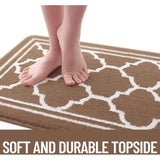 Paillasson Lavable for Indoor Indoor, Marron Kitchen, Salissures Slip and Anti-Paillasson Absorbant Anti-50 X 80 cm, 80 cm