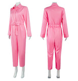 Barbie Jumpsuit Costume Light Pink, Size S for Halloween Cosplay