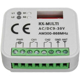 Remote Receiver for Garage Door 433 868 MHz RX Multi 300-900 MHz AC DC 9-30V Receiver with Remote Control