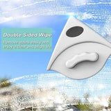 Magnetic Double Glazing Window Cleaner, Double-Sided Window Cleaning Brush, Interior Window Cleaner for Glass, with Anti-Drop Cord, 3-8 mm