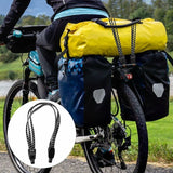 4 Pcs Elastic Bungee Cords with Hooks, Sl Gt, 3 in 1 Luggage Straps, Bicycle Bungee Cord, Bike Luggage Strap