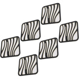 6 Pcs Hot Pot Mats Heat Resistant Non-Slip Modern Hot Dish Holder for Kitchen Table