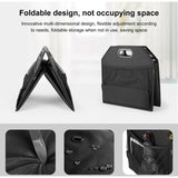 Large Trunk Organizer with Removable and Waterproof Cooler Bag, Durable 600D Nylon Material