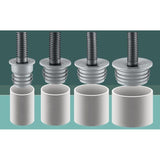 TPR Silicone Drain Pipe Plug for Sealing Kitchen Sewers Anti-Corrosion to Acid and Alkali, Silicone Sealing Plug, S, 35-40 mm
