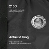 Bike Cover, 210D High Quality Waterproof Bicycle Cover Polyester Oxford, Suitable for Bicycles and Electric Motorcycles and Scooters