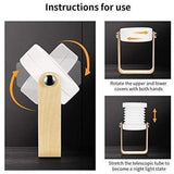Bedside Lamp Dimmable Touch Light, Portable Bedside Lamps for Bedside Lamp with Portable Nightstand Safe Night Light