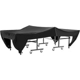 Waterproof Dustproof Table Tennis Cover Black, Black, 280 x 153 x 73 cm