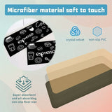 2 Pcs Non-Slip Kitchen Mats, Absorbs Water and Oil, Dust Resistant, 40 x 60, 40 x 120 cm