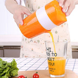 Hand Press Juicer Tool Household Manual Juicer Juice Bottle Fruit Squeezer Machine Extractor Hand Press Cup