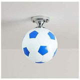 Football Ceiling Light, Children Room Chandelier, Indoor Lighting, Creative Personality Chandelier, Warm Lighting for Living Room, Dining Room, 20 cm