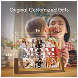 Personalized Photo Frame Gift for Mother, Personalized Photo Lamp, Mothers Day Gift Idea, Mothers Day Gift, Customizable Photos, 6 Photos