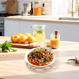6 Pcs Stylish Insulated Heat Resistant Trivets Silicone PP Non-Slip Anti-Scald Placemats for Home Cafe Restaurant