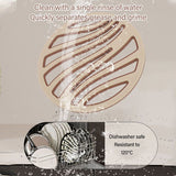 6 Pcs Stylish Insulated Heat Resistant Trivets Silicone PP Non-Slip Anti-Scald Placemats for Home Cafe Restaurant