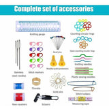 Crochet Hooks Set Knitting Needles Kit for Adult Beginners Knitting Tool Accessories with Mini Case