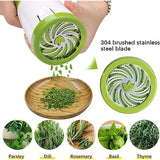 New Manual Graters Grinder Muller Mill Kitchen Herb Grinder Spice Mill Parsley Crusher Chopper Cutter