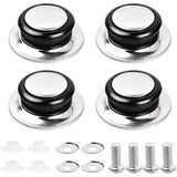4 Pcs Pan Lid Handle Glass Lid Handle Stainless Steel Pan Lid Caps Handles Universal Pan Lid Handles