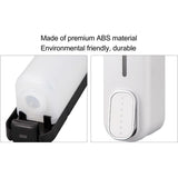 Manual Soap Dispenser, ABS Press, Wall Mounted Soap Dispenser for Home Hotel White, 300 ml