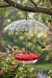 2 Pack Hummingbird Feeders for Outdoors Hanging, Leak Proof Nectar Feeder with Bee Guards Built in Ant Moat, 6 Feeding Ports, Wide Mouth Easy Refill and Clean, BPA Free, Red, 16 Oz