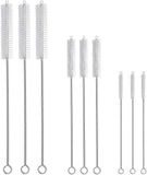 9-Piece Straw Cleaner Brush Kit - for Stanley Mug 40, 30, 20 oz, (3-Size) Extra Long Pipe Cleaners, Straw Cleaning Brush for Tumbler, Sippy Cup, Bottle and Tube