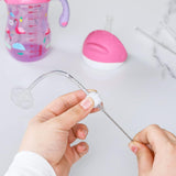 9-Piece Straw Cleaner Brush Kit - for Stanley Mug 40, 30, 20 oz, (3-Size) Extra Long Pipe Cleaners, Straw Cleaning Brush for Tumbler, Sippy Cup, Bottle and Tube
