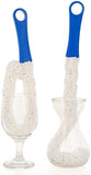 Long Bottle Brush Cleaner for Decanters & Water Bottles – 16” Flexible Foam Washing Wand for Vases, Tumblers, Baby Bottles, and Glassware (Not for Standard Beer/Wine Bottles)