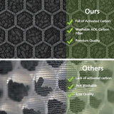116130 Filter H HEPA Replacement Compatible with Winix 5500-2 Plasmawave Air Purifier and Winix AM80 Air Purifier - 2 HEPA and 2 Activated Carbon Filters Combo Pack