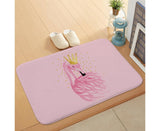 Stylish Flamingo Rug Kitchen Bathroom Anti-slip Doormat Carpet Floor Mat Home Decor