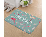Stylish Flamingo Rug Kitchen Bathroom Anti-slip Doormat Carpet Floor Mat Home Decor