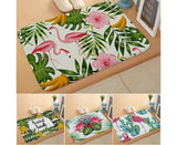 Stylish Flamingo Rug Kitchen Bathroom Anti-slip Doormat Carpet Floor Mat Home Decor