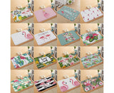 Stylish Flamingo Rug Kitchen Bathroom Anti-slip Doormat Carpet Floor Mat Home Decor