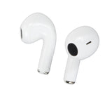 Language Translator Earbuds Multifunction HD Noise Reduction Bluetooth 5.1 144 Kinds Languages Real Time Translation Headphone White