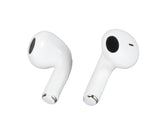 Language Translator Earbuds Multifunction HD Noise Reduction Bluetooth 5.1 144 Kinds Languages Real Time Translation Headphone White