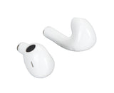 Language Translator Earbuds Multifunction HD Noise Reduction Bluetooth 5.1 144 Kinds Languages Real Time Translation Headphone White
