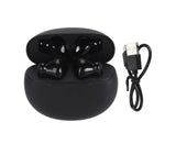 Language Translator Earbuds Multifunction HD Noise Reduction Bluetooth 5.1 144 Kinds Languages Real Time Translation Headphone Black
