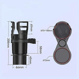 Rotatable Car Cup Holder Expander - Universal Multi-Use Drink Organizer