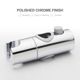 Adjustable Height 360 Degree Rotation Shower Head Holder Polished Chrome - 20mm