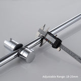 Adjustable Hand Shower Bracket for Slide Bar Polished Chrome Replacement Holder for Shower Heads