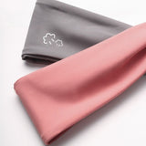 Elastic Sports Sweat-Wicking Headband, Non-Slip Workout Hair Band for Yoga, Running, and Cycling (Men and Women) - Pink