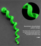 Bicycle Brake Shift Cable Housing Spiral Wound Bike Gear Brake Outer Tube Replacement Accessory-green
