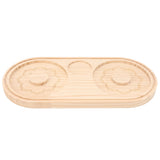 Salt Rimmer Pine Wood Sugar Rimmer Waterproof Holder Bar Tool for Cocktail Margarita B