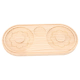 Salt Rimmer Pine Wood Sugar Rimmer Waterproof Holder Bar Tool for Cocktail Margarita B