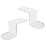2 Pack Laundry Detergent Holder Detergent Cup Holder Drip Catcher Soap Tray Laundry Soap Dispenser for Fabric Softener Container