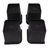 4Pcs Furniture Riser 6in Heavy Duty Slip Proof ABS Bed Rise Lift Block for Chair Sofa
