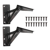 80 Degrees Shear Hinge Cold Rolled Steel Foldable Upturned Support Hinge for Cabinet Doors Bed Sofa
