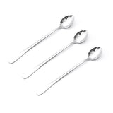 Long Handle Spoons Stainless Steel Elegant Multi Functional Stirring Spoons for Coffee Tea Dessert 3pcs Pointed Head