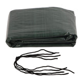 2 Seater Outdoor Swing Cover Sunscreen Rainproof PE Patio Swing Chair Cover with Double Zipper