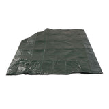 2 Seater Outdoor Swing Cover Sunscreen Rainproof PE Patio Swing Chair Cover with Double Zipper