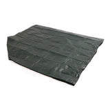 2 Seater Outdoor Swing Cover Sunscreen Rainproof PE Patio Swing Chair Cover with Double Zipper