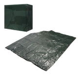 2 Seater Outdoor Swing Cover Sunscreen Rainproof PE Patio Swing Chair Cover with Double Zipper