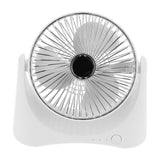 Mini Desktop Fan USB Charging 3 Speed Adjustable Cooling Fan for Home Office Living Room